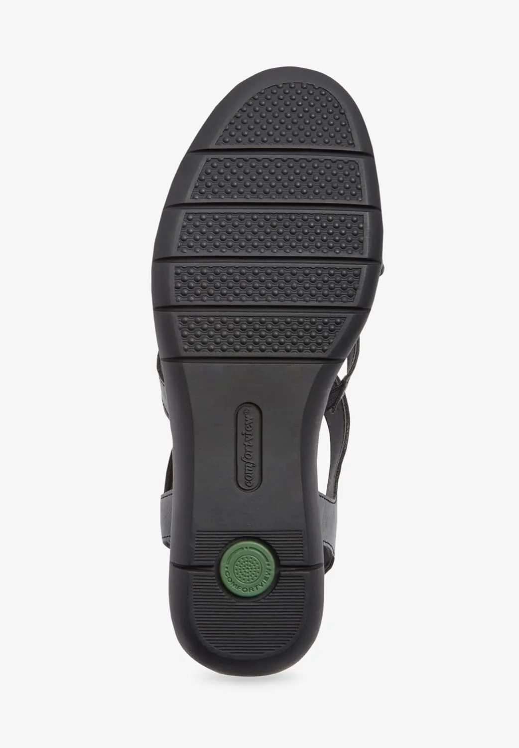 Comfortview Women's The Maylee Sandal (Wide Widths Available)