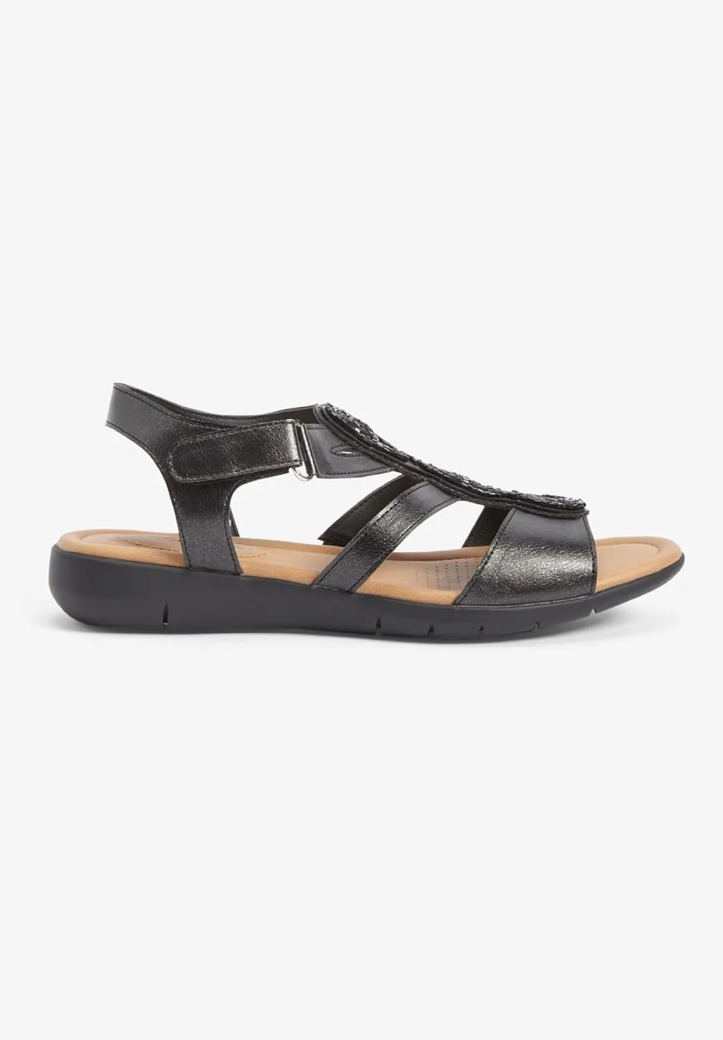 Comfortview Women's The Maylee Sandal (Wide Widths Available)