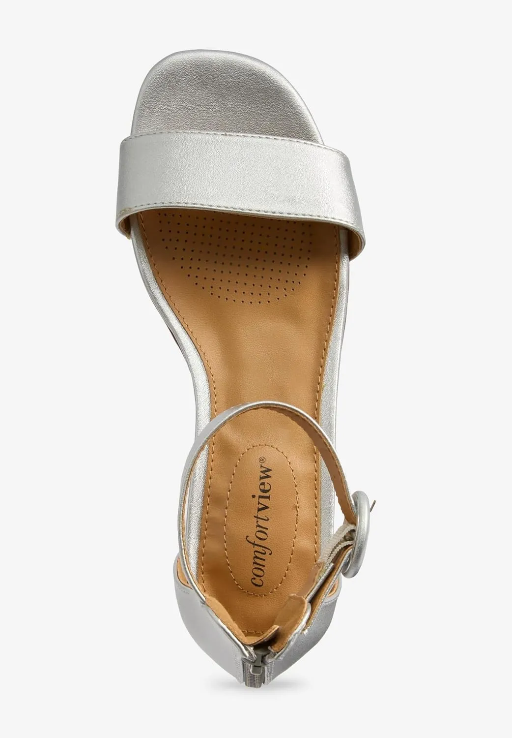 Comfortview Women's Wide Width The Alora Sandal