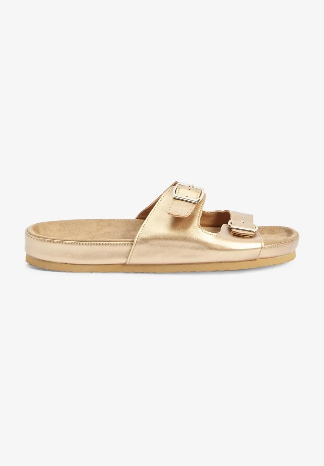 Comfortview Women's Wide Width The Maxi Footbed Sandal