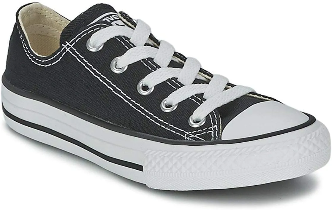 Converse All Star Low Black/White Kids/Youth Shoes 3J235 Sneakers (2 Kids/Youth)