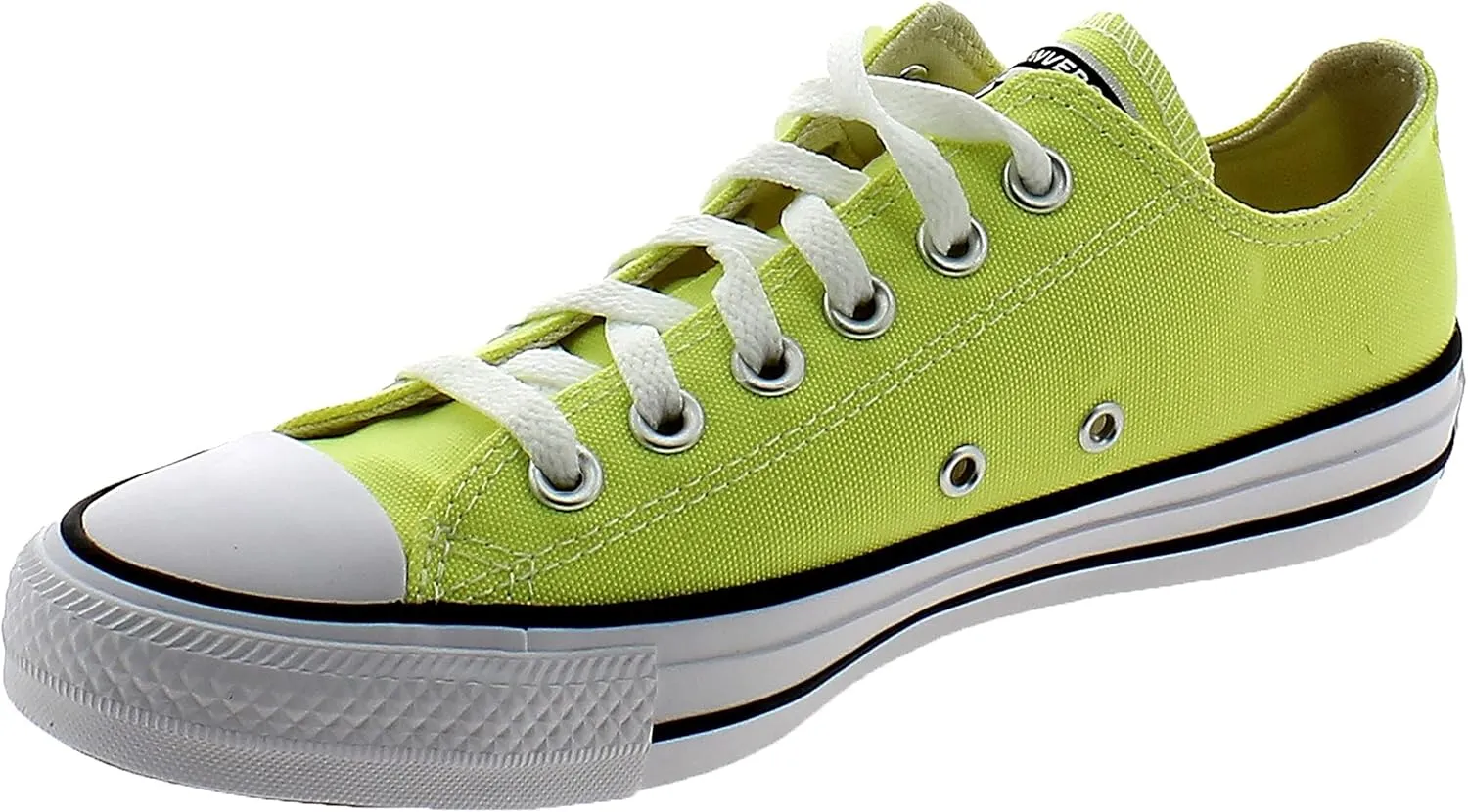 Converse CTAS Low Unisex Sneakers, Light Zitron/White, Size 4M/6W