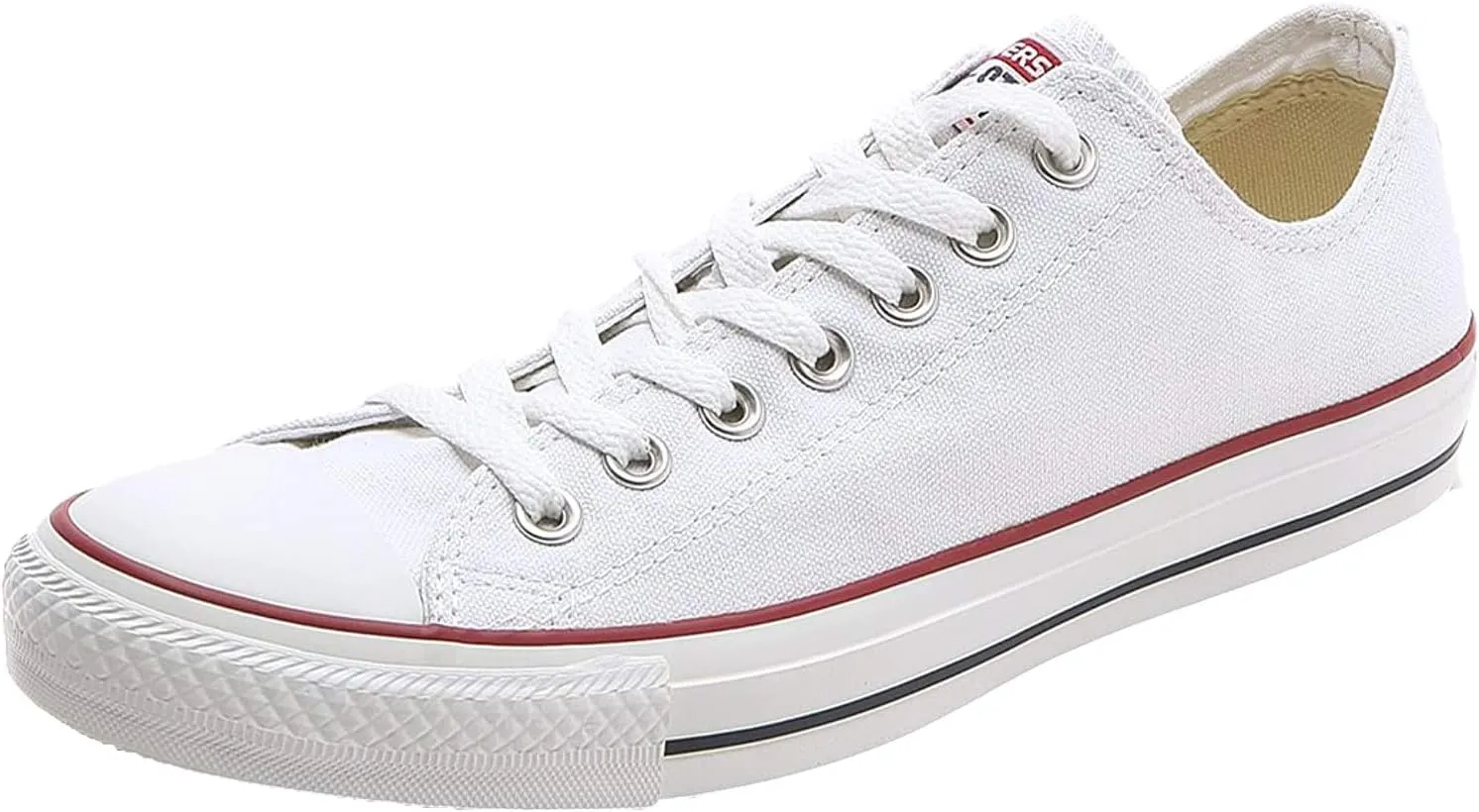 Converse Men's Chuck Taylor Sneakers, White, 8.5 Women/6.5 Men