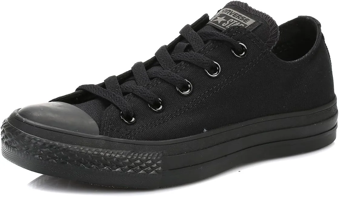Converse Unisex Adults' CTAS Mono Ox Sneakers Black Size: 4 UK