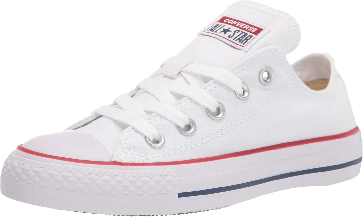 Converse Unisex Chuck Taylor All Star Ox Sneakers (11.5 B(M) US Women / 9.5 D(M) US Men, Optical White)
