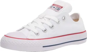 Converse Unisex Chuck Taylor All Star Ox Sneakers (11.5 B(M) US Women / 9.5 D(M) US Men, Optical White)