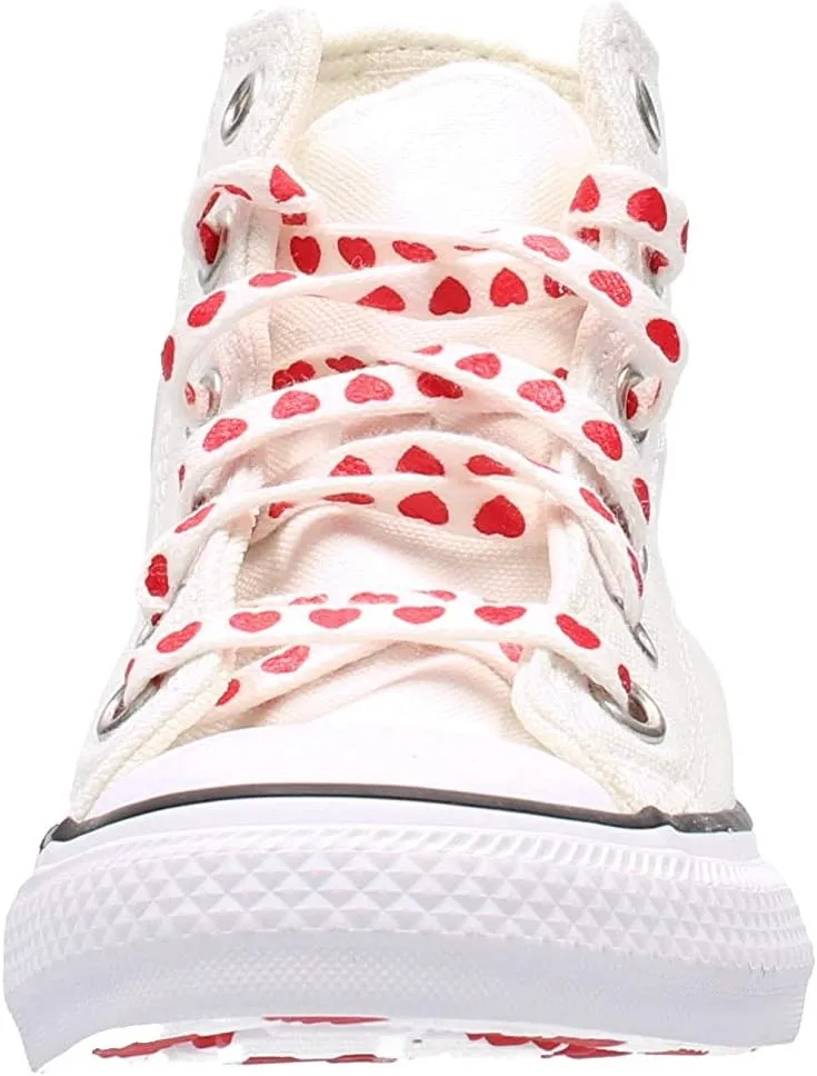 Converse Valentine's Day Chuck Taylor All Star High Top White Bamboo Kids Boy Mod. 67112