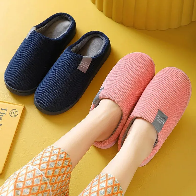 Corduroy Home Slippers