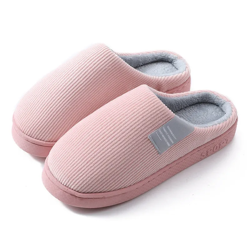 Corduroy Home Slippers