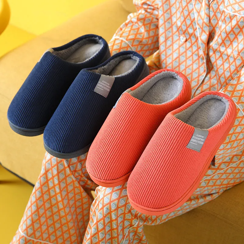 Corduroy Home Slippers
