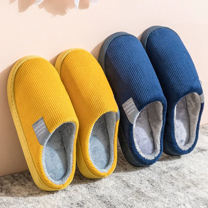 Corduroy Home Slippers