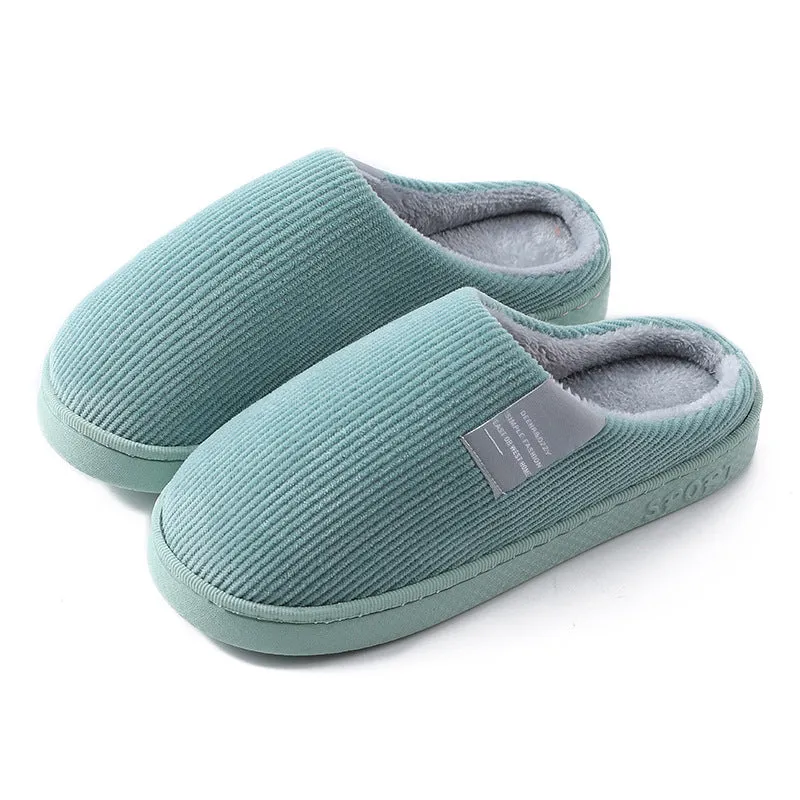 Corduroy Home Slippers