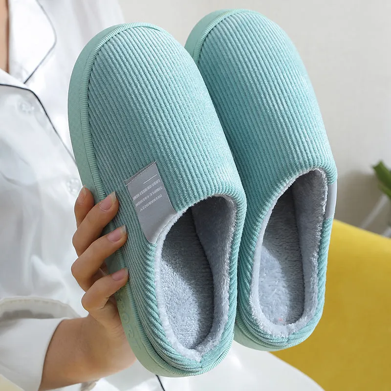 Corduroy Home Slippers