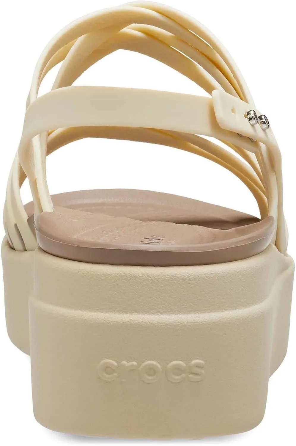 Crocs Women's Brooklyn Strappy Low Wedge Sandal