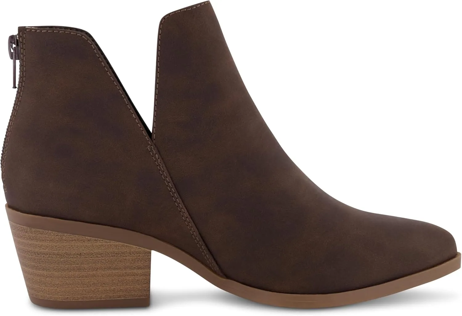 CUSHIONAIRE Women's Elodie Ankle Boot  Memory Foam, Wide Widths Available