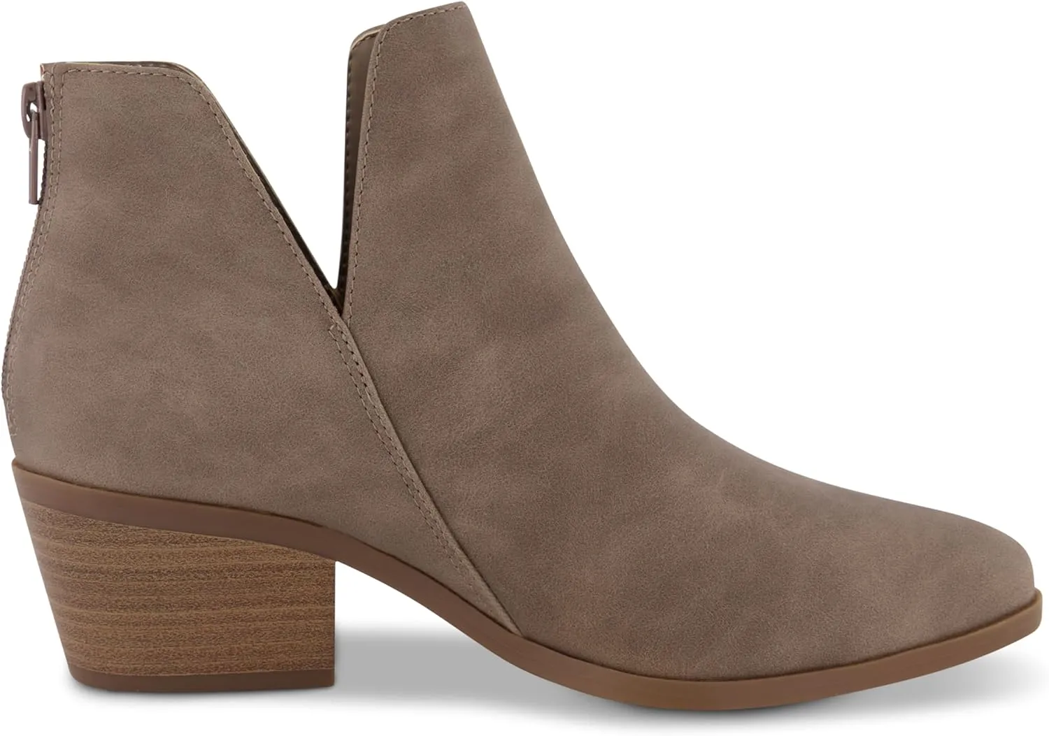 CUSHIONAIRE Women's Elodie Ankle Boot  Memory Foam, Wide Widths Available