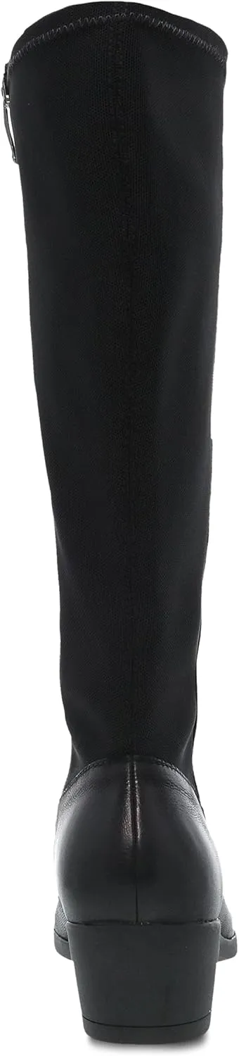 Dansko Celestine Super Stylish Tall Shaft Boot - Premium Leather and Rubber Outsole for Long-Lasting Wear Natural Arch and Memory Foam Footbed for Added Support