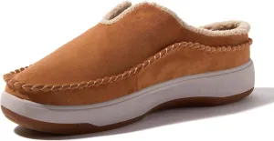 Dearfoams Men's Elm All Day Comfort Slip-On Water Resistant Clog