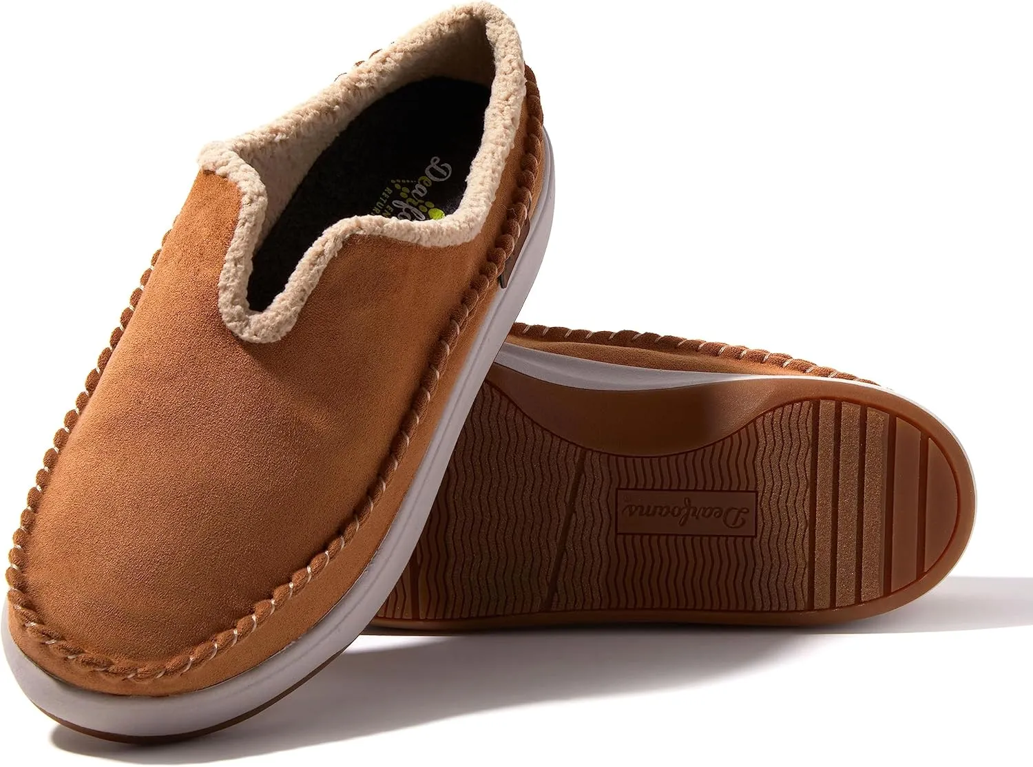 Dearfoams Men's Elm All Day Comfort Slip-On Water Resistant Clog