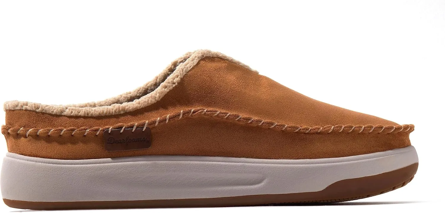 Dearfoams Men's Elm All Day Comfort Slip-On Water Resistant Clog