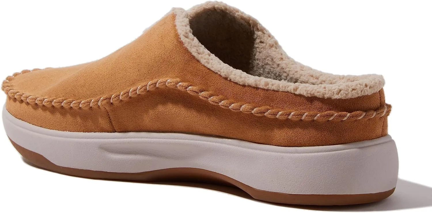 Dearfoams Men's Elm All Day Comfort Slip-On Water Resistant Clog