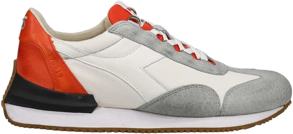 Diadora Mens Equipe Mad Lace Up Sneakers Shoes Casual - White