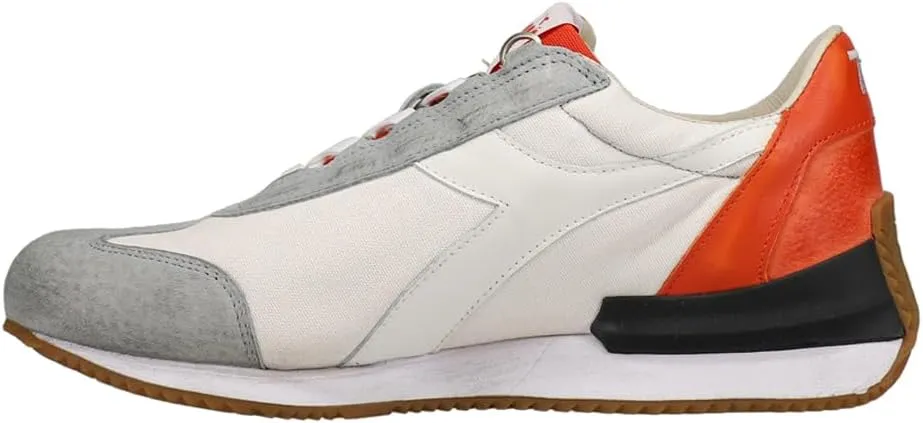Diadora Mens Equipe Mad Lace Up Sneakers Shoes Casual - White