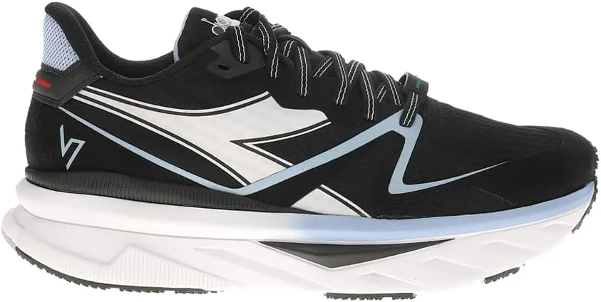 Diadora Womens Atomo V7000 Running Sneakers Shoes - Black - Size 8.5 M