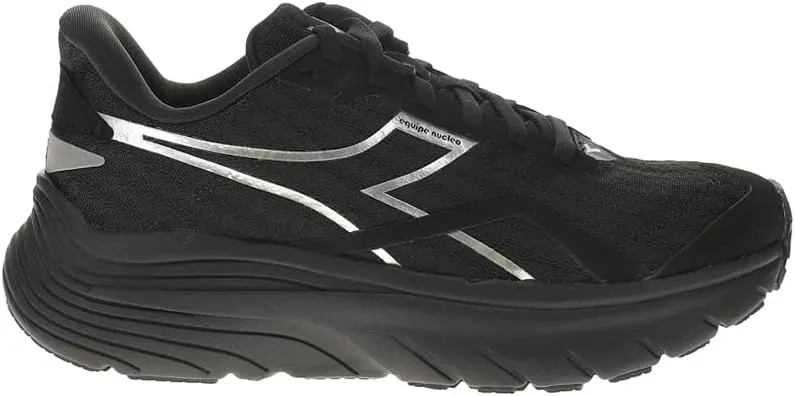 Diadora Womens Equipe Nucleo Running Sneakers Shoes - Black - Size 8.5 M