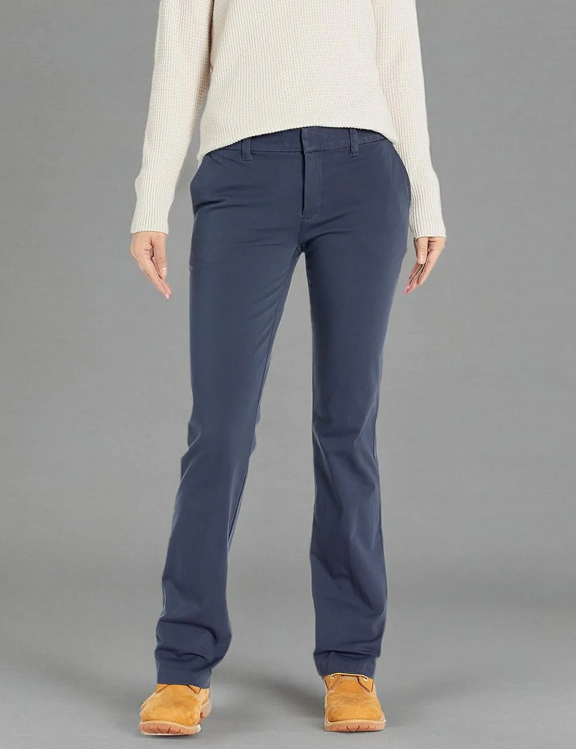 Dickies Women's Perfect Shape Bootcut Twill Pant