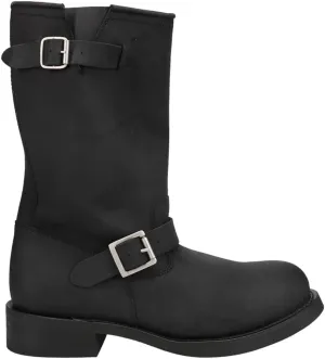 Dingo Boots Mens Rob Pull On Boots Mid Calf - Black - Size 10 D
