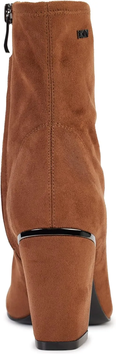DKNY Women's Cavale Suede Bootie