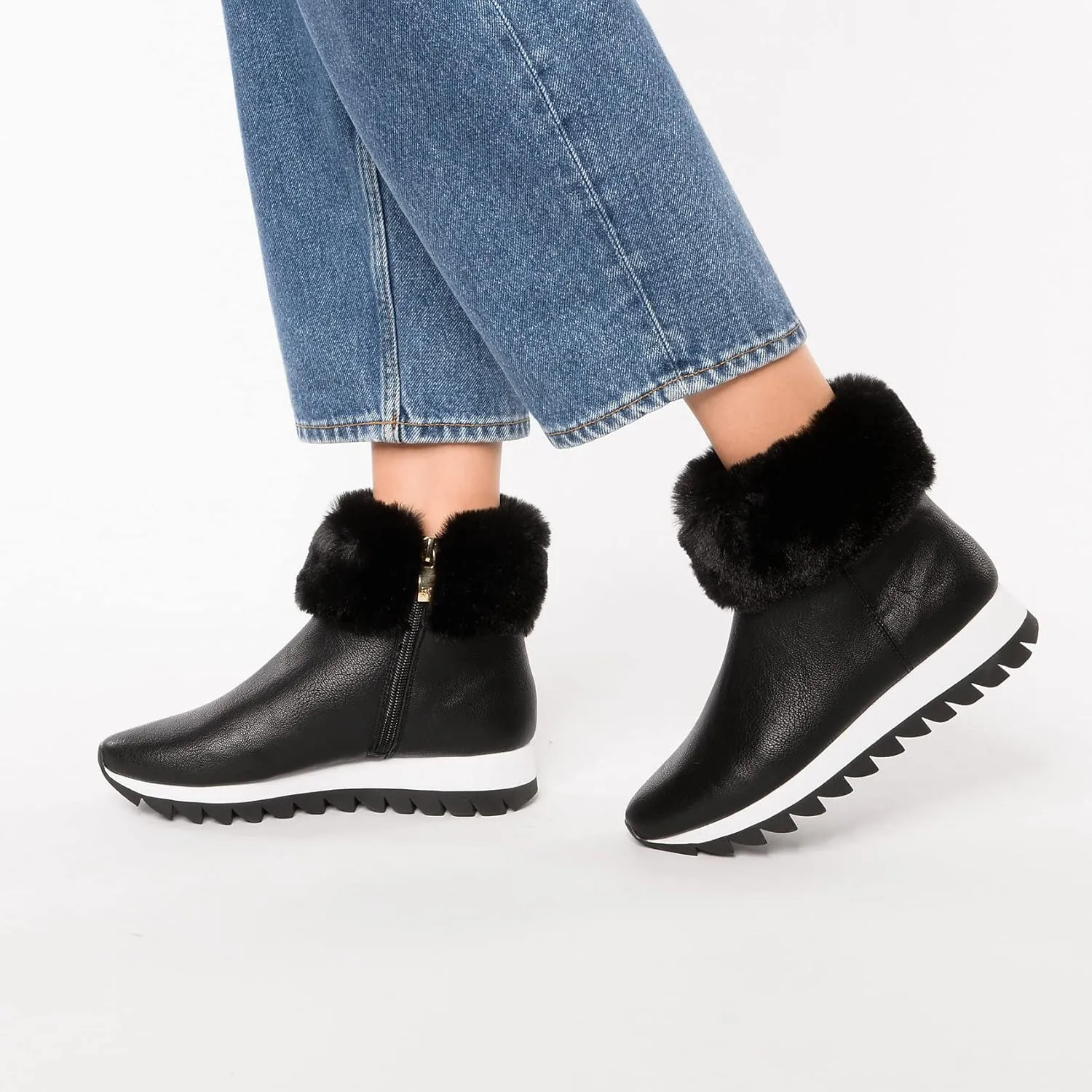 DKNY Women's Wedge Heel Ankle Boot