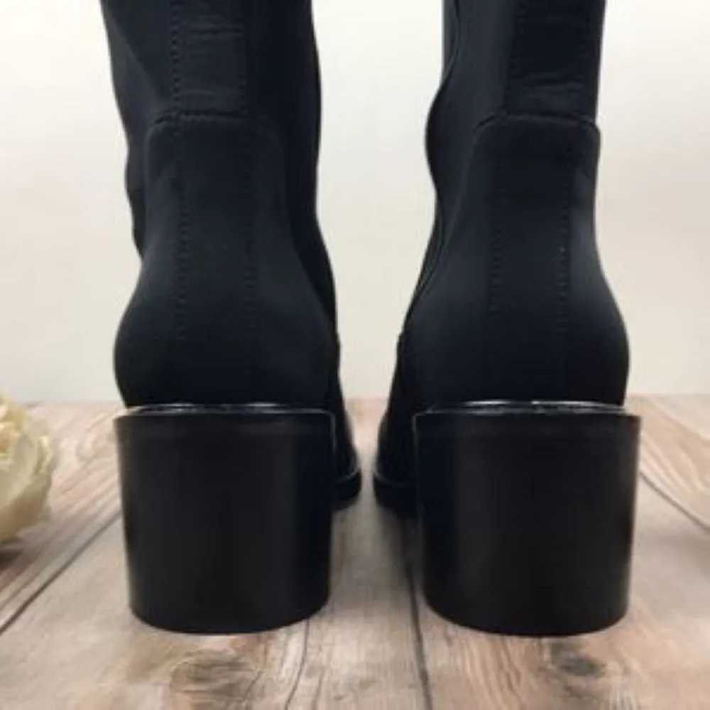 Donald Pliner Black Leather Boots 7.5M