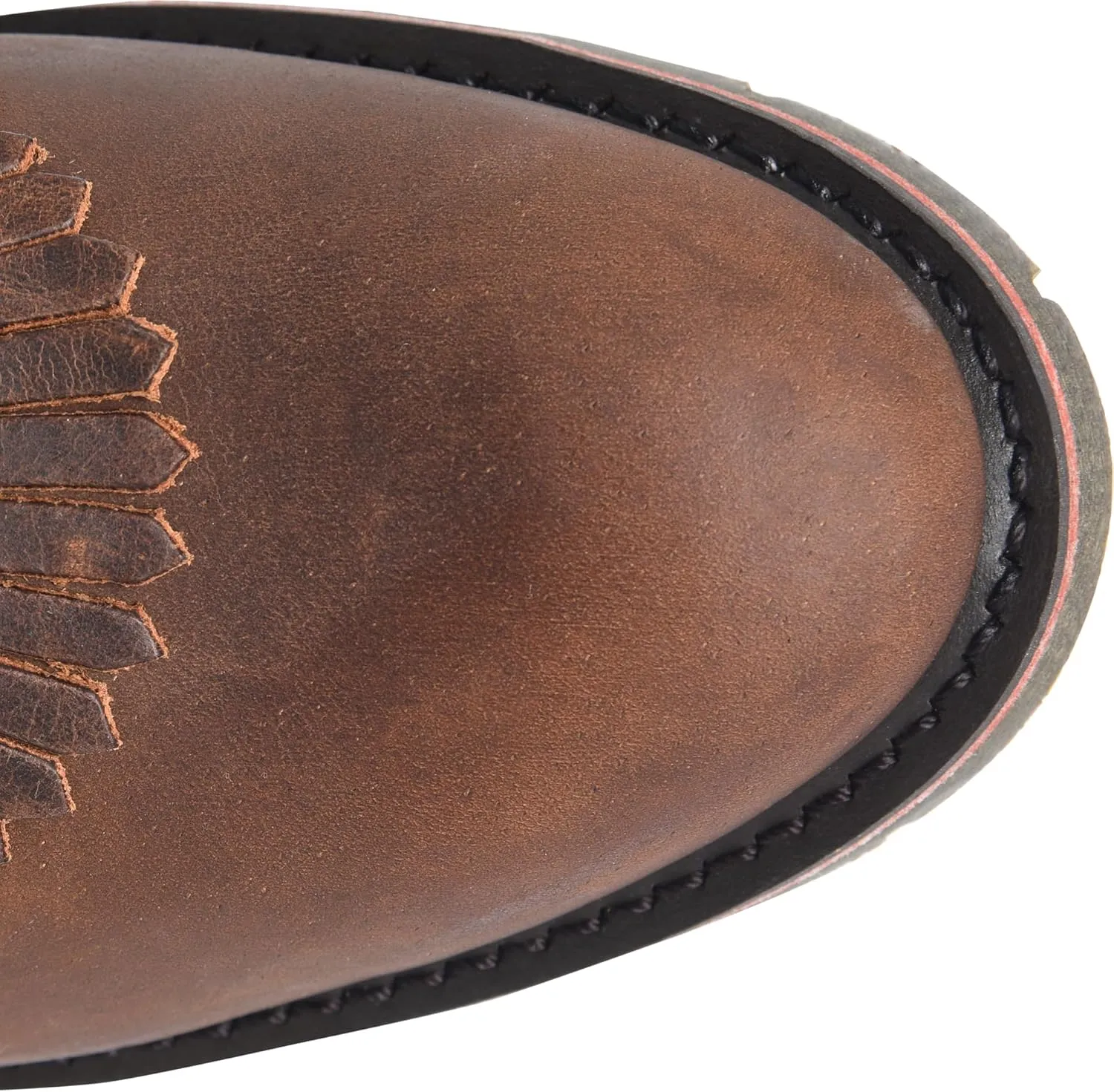 DOUBLE-H Mens 9" Soft Toe U Toe Packer Leather Boots, Durable Work Boot for Men, Comfortable and Stylish Outdoor Footwear