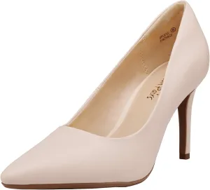DREAM PAIRS Women's High Stiletto Heels Pointed Toe Pumps Shoes