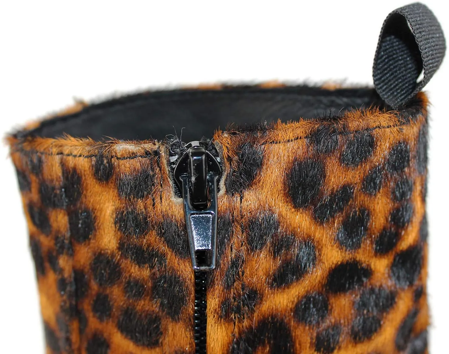 Dress Boot for Men Casual Chelsea Fashion Stylish Ankle High Heels Boots Leopard print CD-JY012-Color