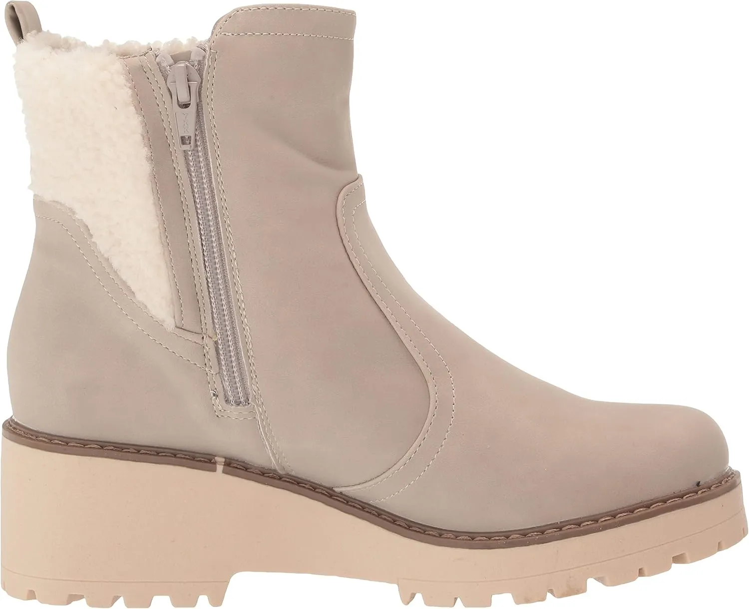 DV Dolce Vita Girl's Fuzzy Ankle Boot