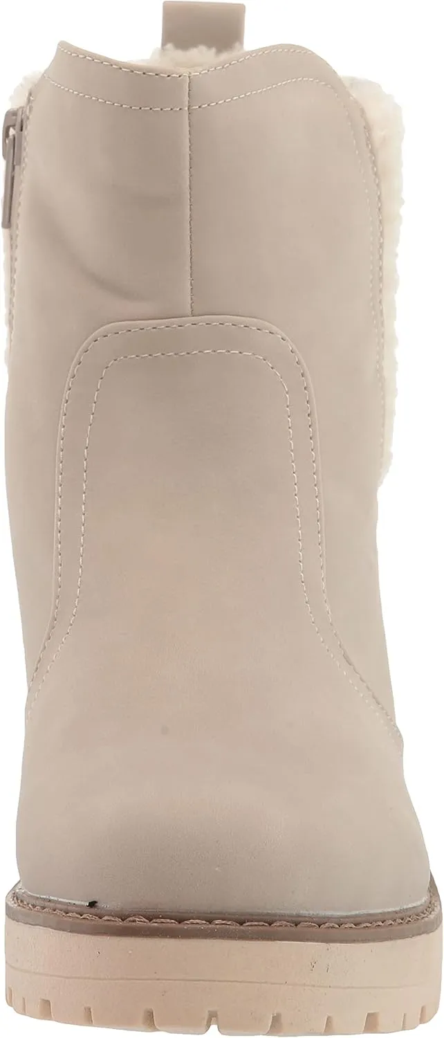 DV Dolce Vita Girl's Fuzzy Ankle Boot
