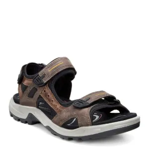 ECCO Yucatan Sandal in Espresso/Cocoa/Black