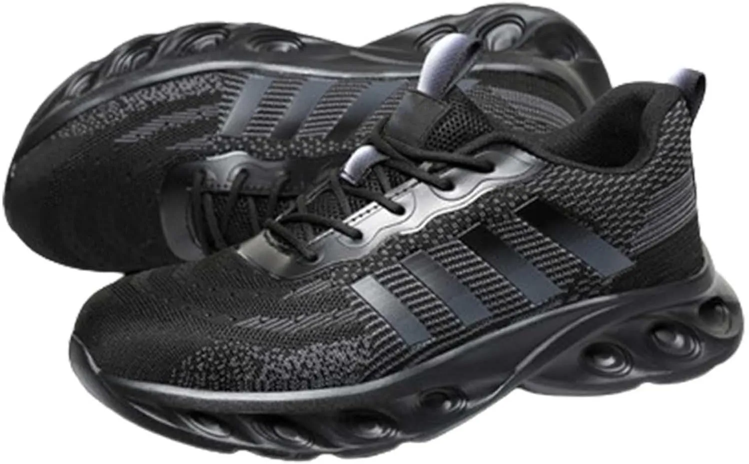 Evontira Steel Toe Power Trainers, Evontiras Steel Shoes 3 Inch, Evontura Comfortable Steel Toe Shoes for Men