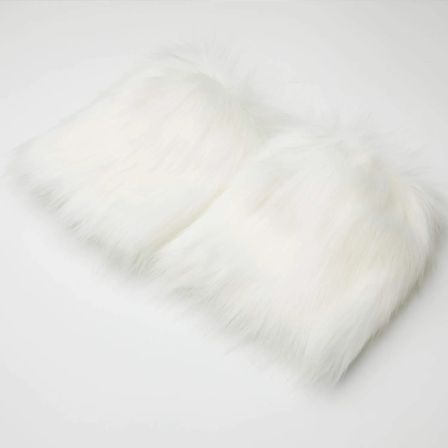 Faux Fur Leg Warmers - Womens Winter Warm Fur Boot Cuffs Covers, Cozy, Christmas, Halloween, Unicorn, Hippie Costume