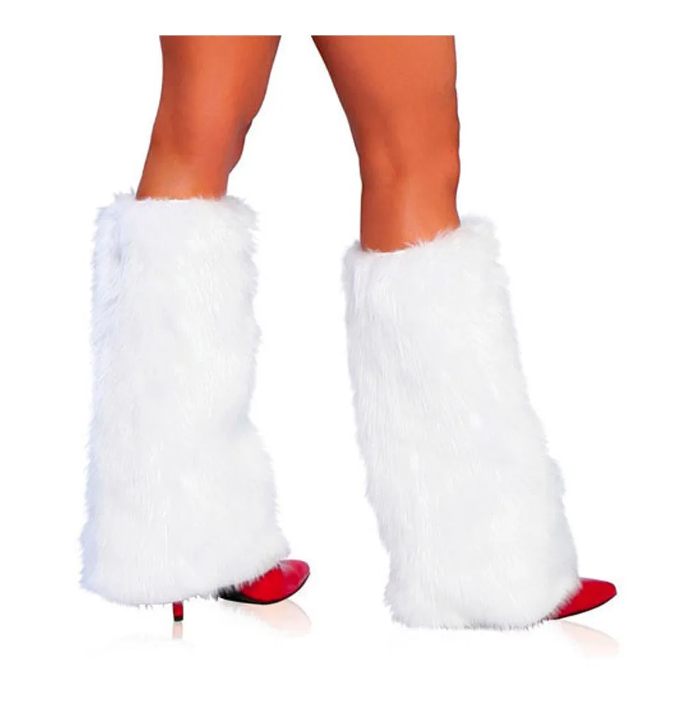 Faux Furry Leg Warmer Boot Covers