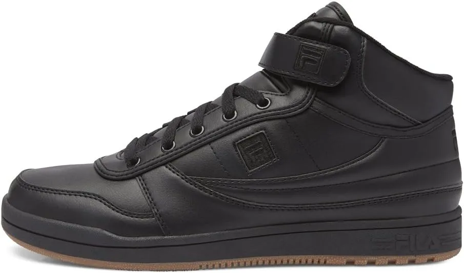 Fila Men's BBN 84 Lace Up Fashion Sneakers, Black, 7.5 M