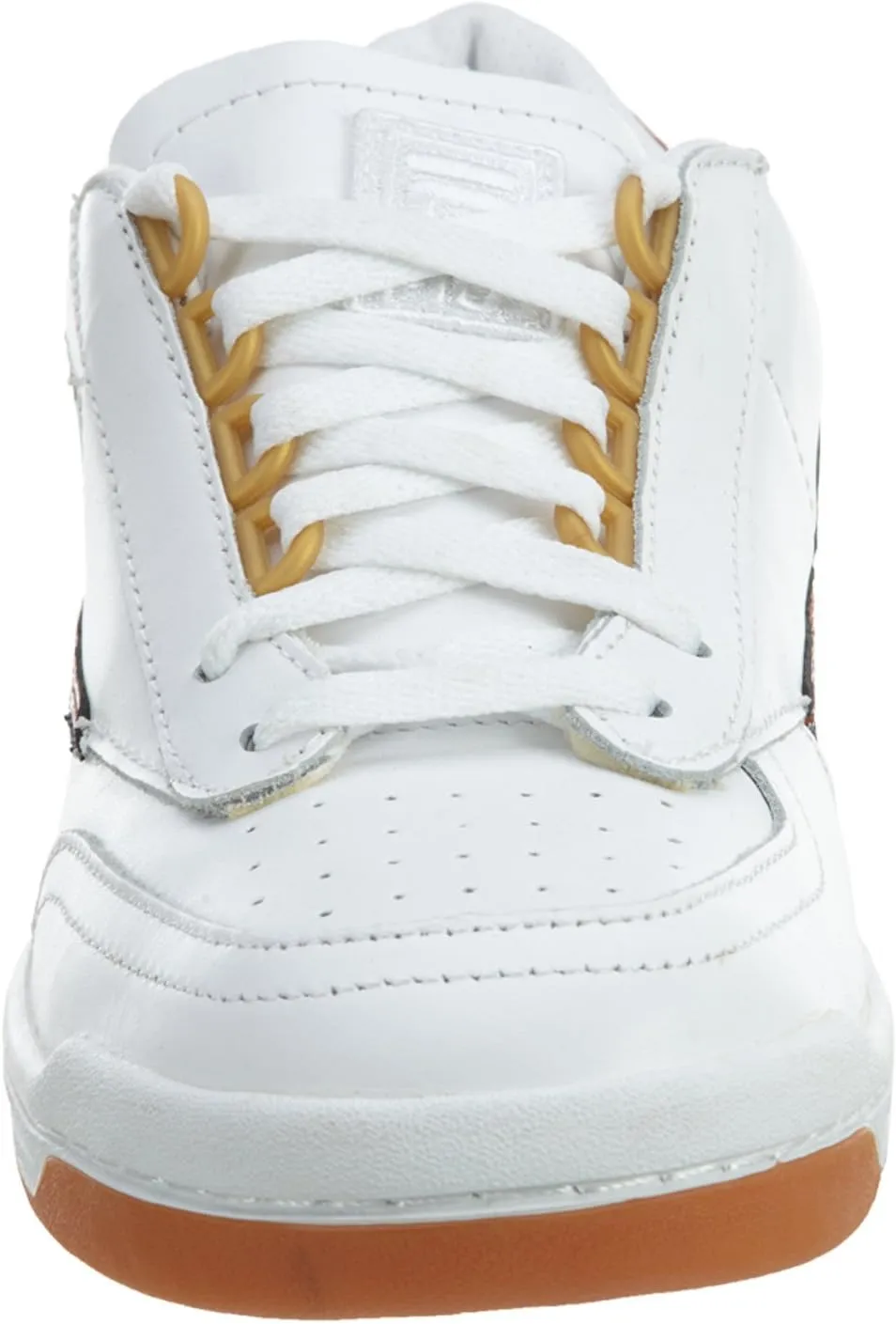 Fila Men's Original Tennis White/Navy/Red Fashion Leather Sneakers Shoes