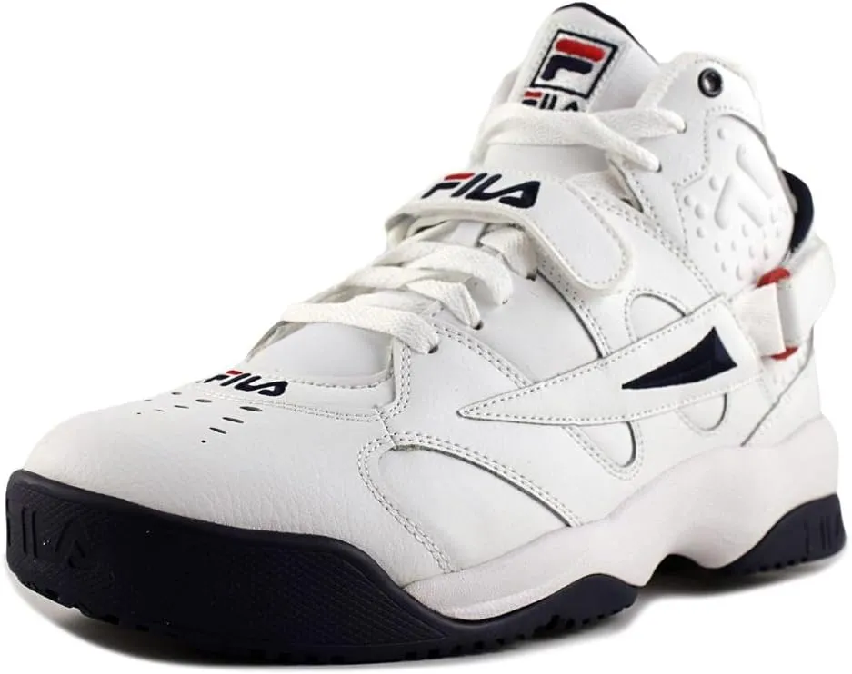 Fila Men's Spoiler Sneakers White/Fila Navy/Fila Red 9.5