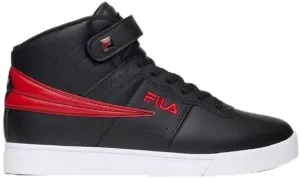 Fila Men's Vulc 13 2D Sneaker, Black/White/Fila Red - 10