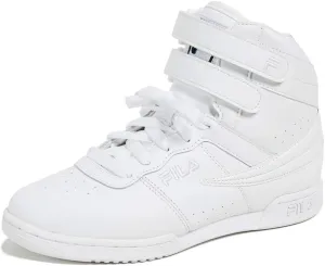 Fila Women's F-13 Double Strap Sneakers, White, 11 M US
