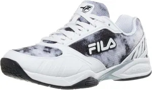Fila Womens Volley Zone Pickleball Pickleball Sneakers Shoes - Black, White - Size 9 M