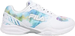 Fila Womens Volley Zone Tie Dye Pickleball Pickleball Sneakers Shoes - Blue, White - Size 7.5 M